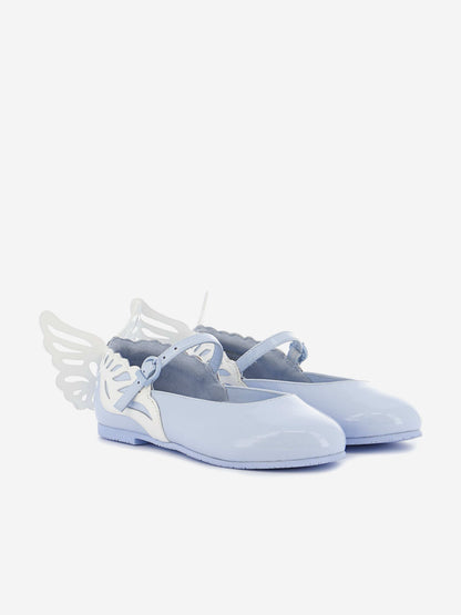 Girls Heavenly Flat in Blue