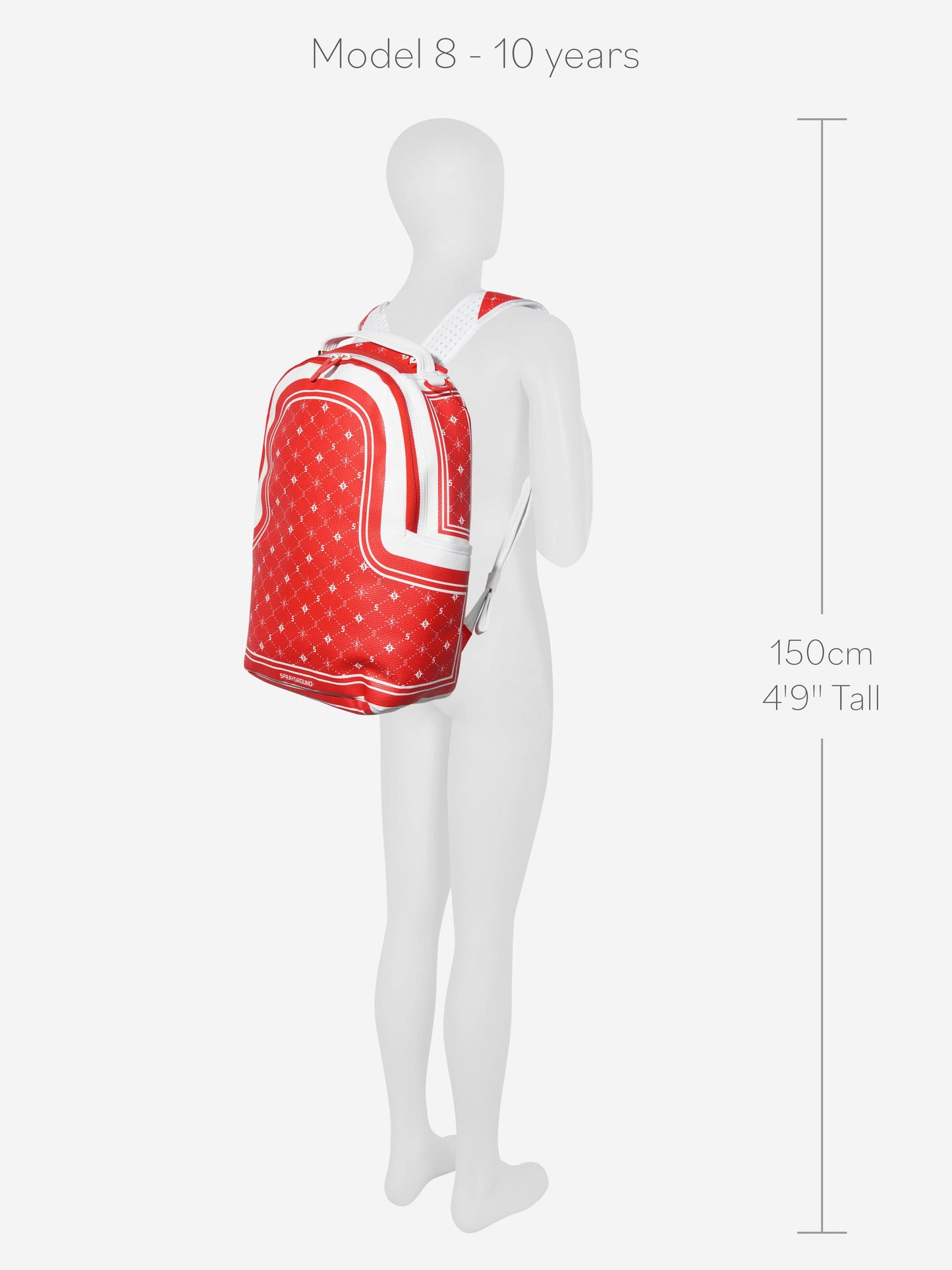 Sprayground Kids 6th Avenue 红色背包