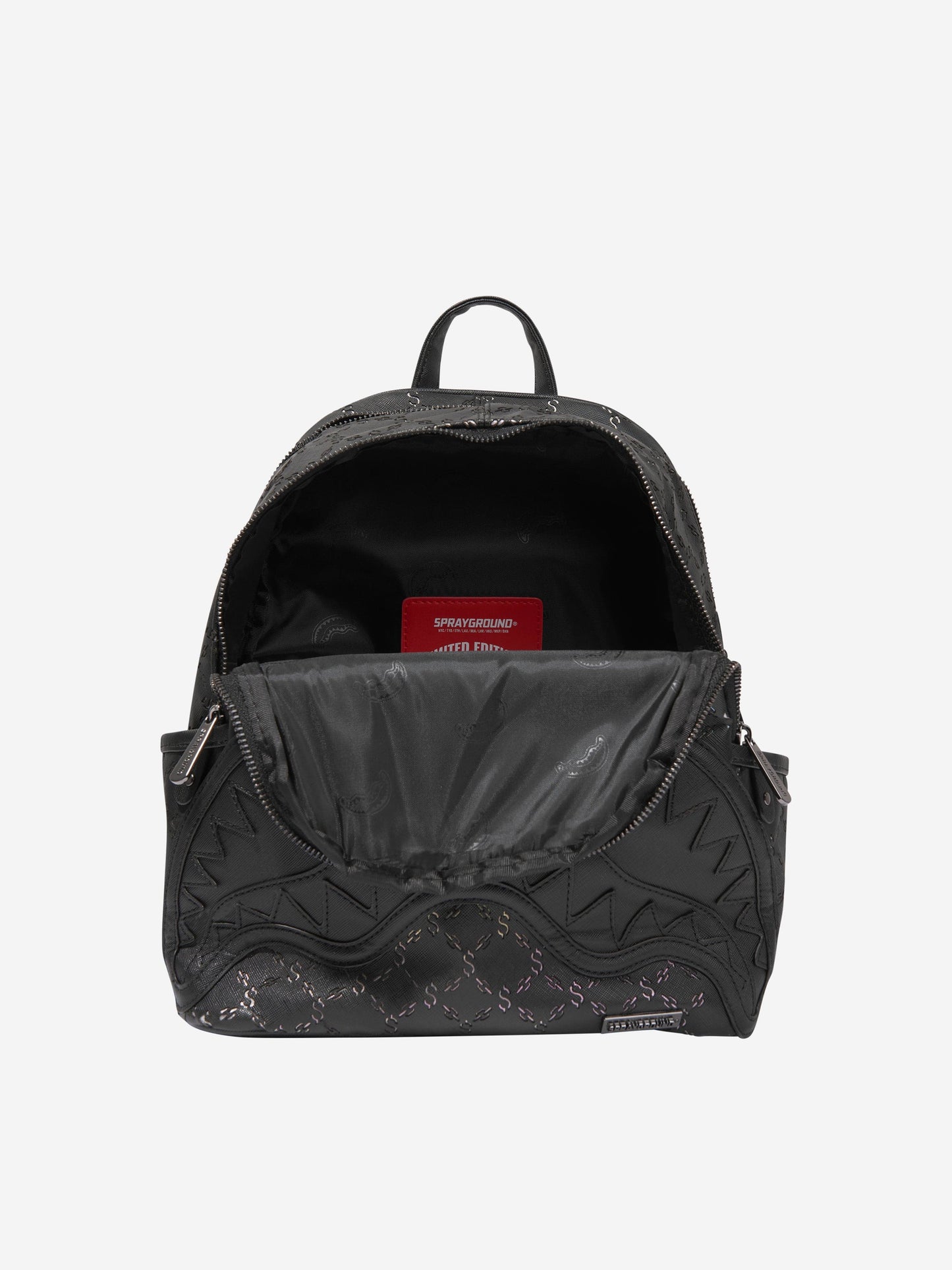 Sprayground Kids Trippy Moneygram Savage 背包 (黑色)