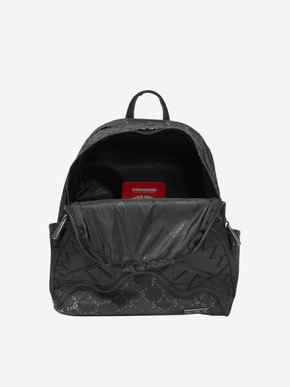 Sprayground Kids Trippy Moneygram Savage 背包 (黑色)