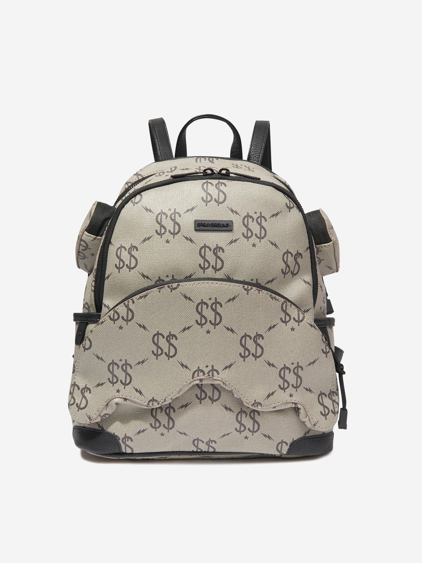 Sprayground Kids Double Money Savage 背包 (灰色)
