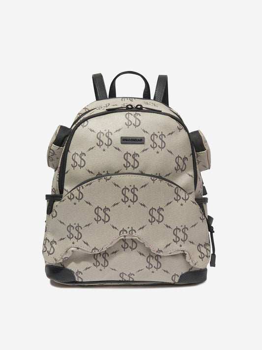 Sprayground Kids Double Money Savage 背包 (灰色)