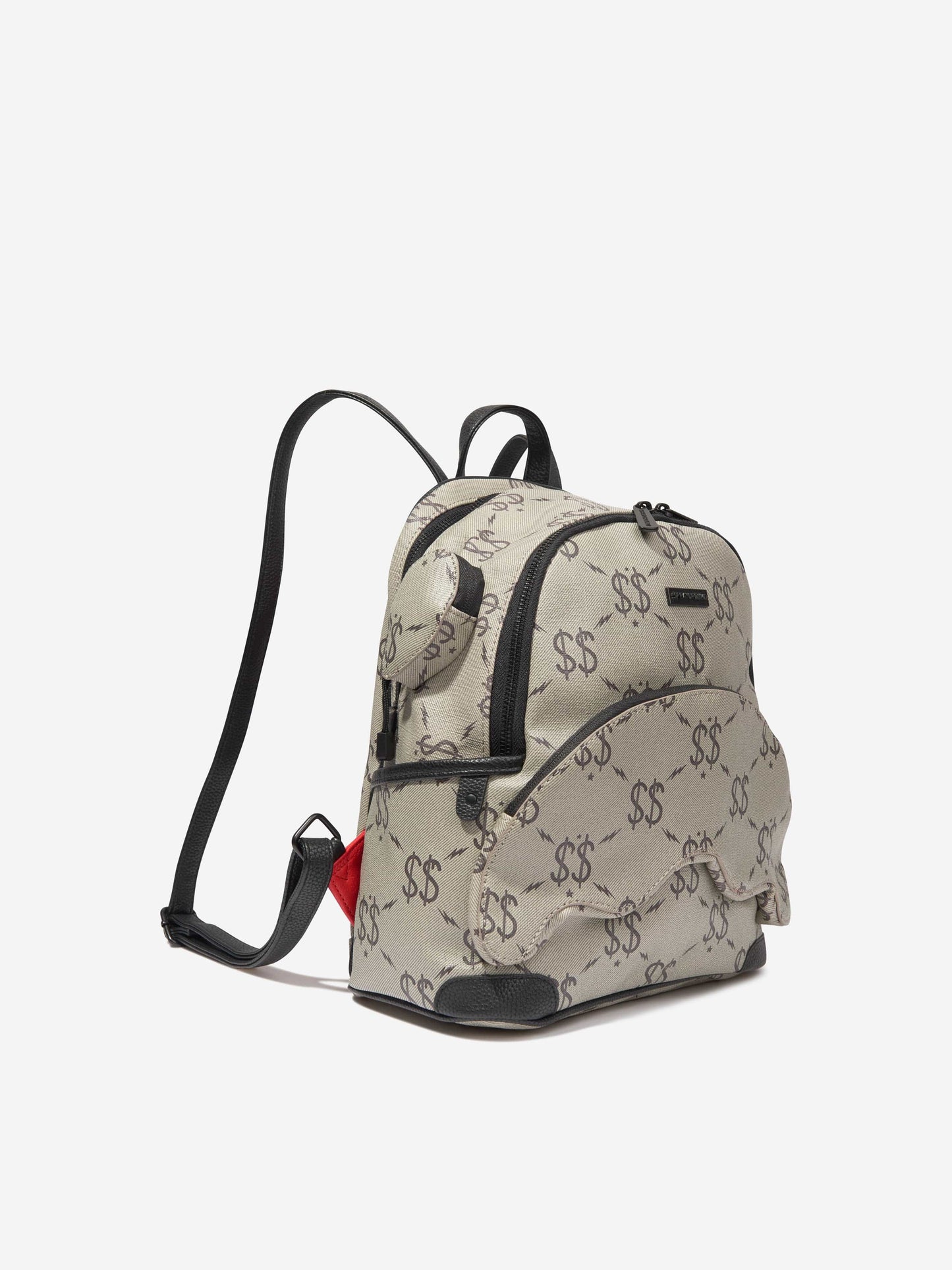 Sprayground Kids Double Money Savage 背包 (灰色)