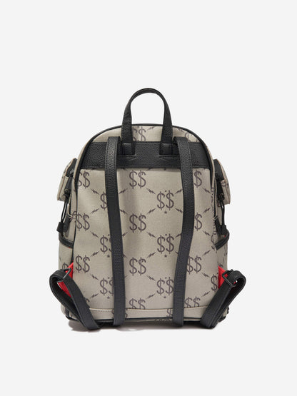 Sprayground Kids Double Money Savage 背包 (灰色)