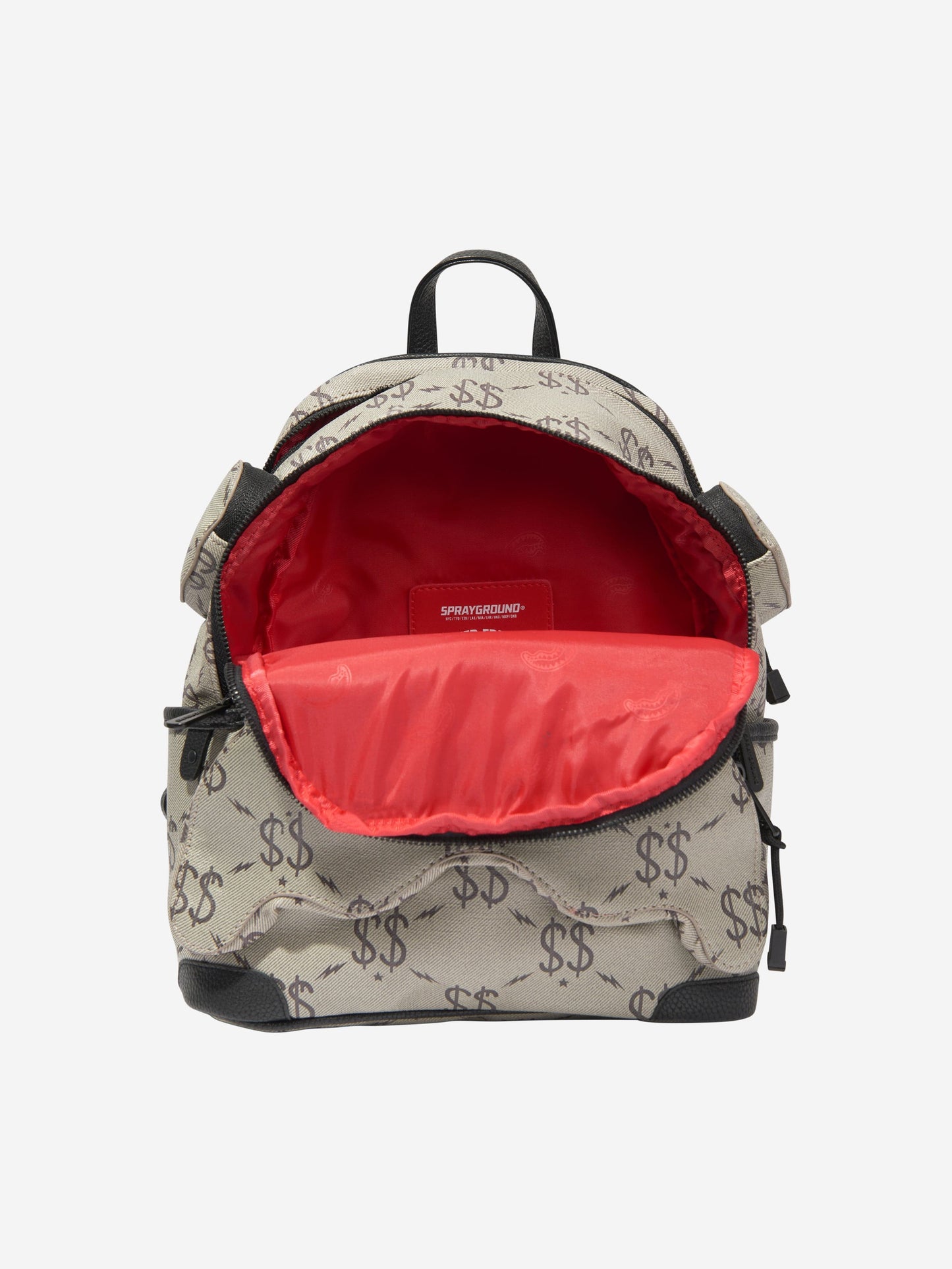 Sprayground Kids Double Money Savage 背包 (灰色)