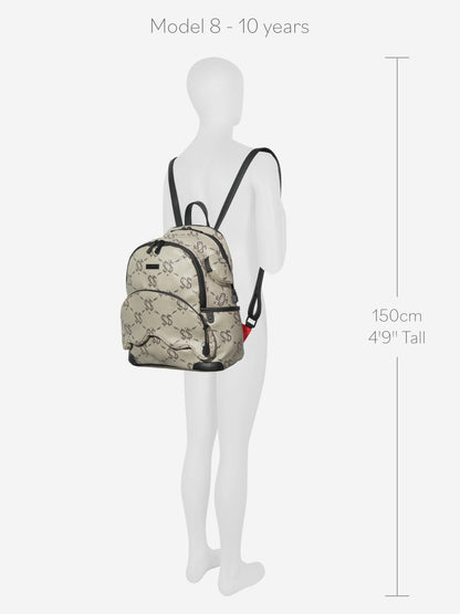 Sprayground Kids Double Money Savage 背包 (灰色)