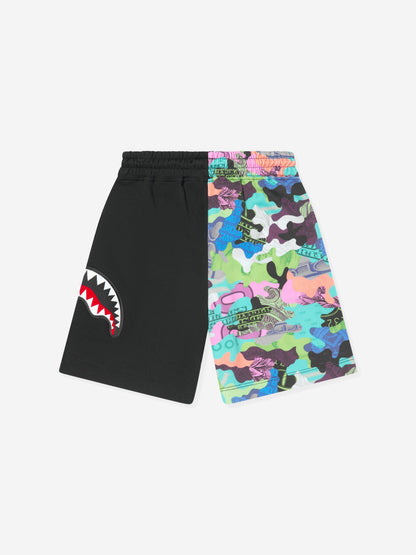 Sprayground 男童迷彩 100 开叉短裤（多色）