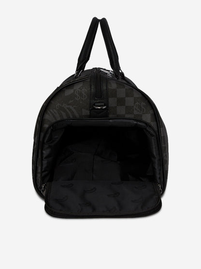 Kids 3AM Check Emperor Duffle Bag in Black (51cm)