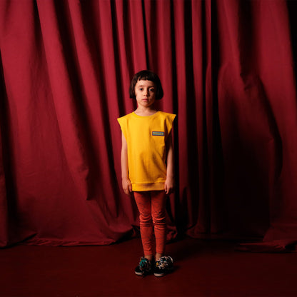 Girls Yellow Cotton Shirt