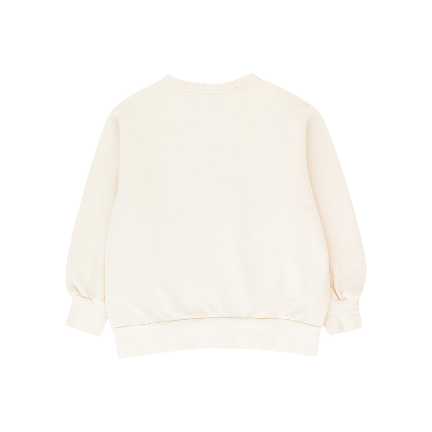 儿童白色印花棉卫衣