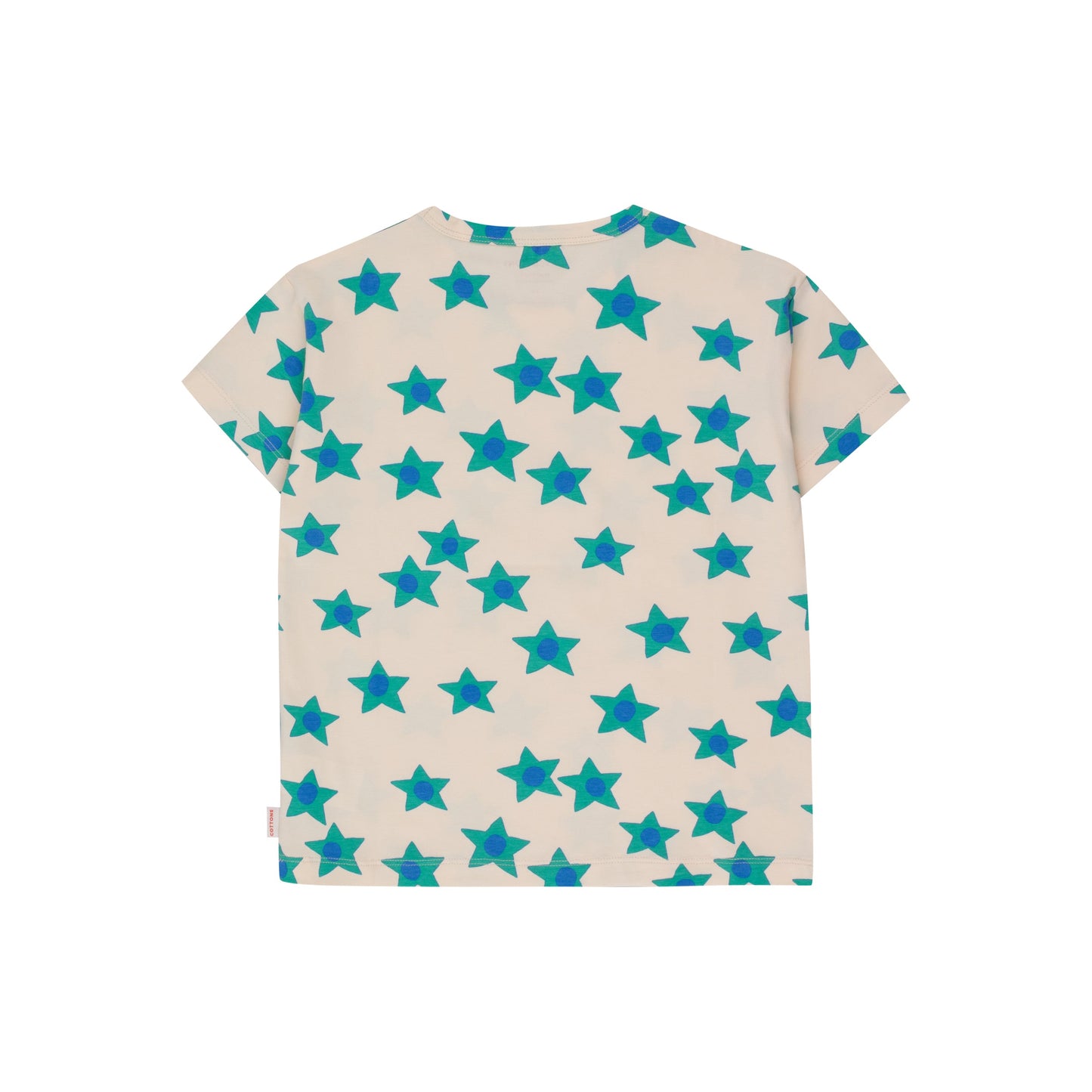 儿童白色星星棉T恤