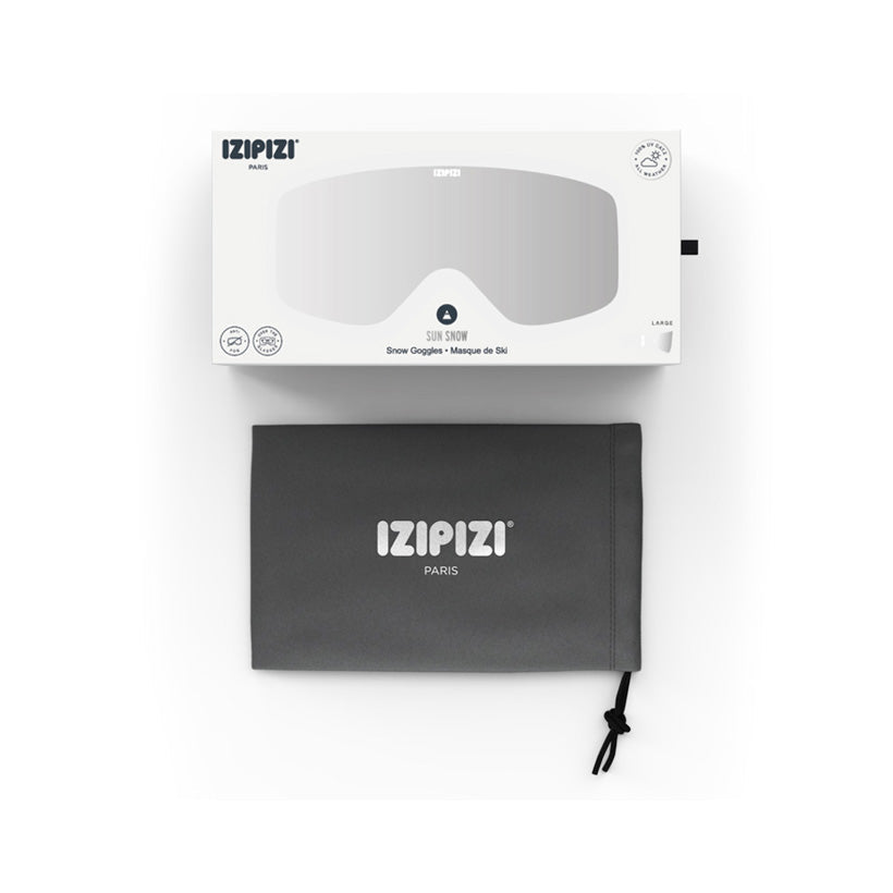 成人款白色滑雪镜