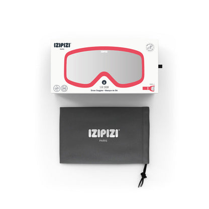 成人款粉色滑雪镜