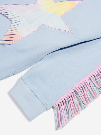 Stella McCartney 女童蓝色星星毛衣裙