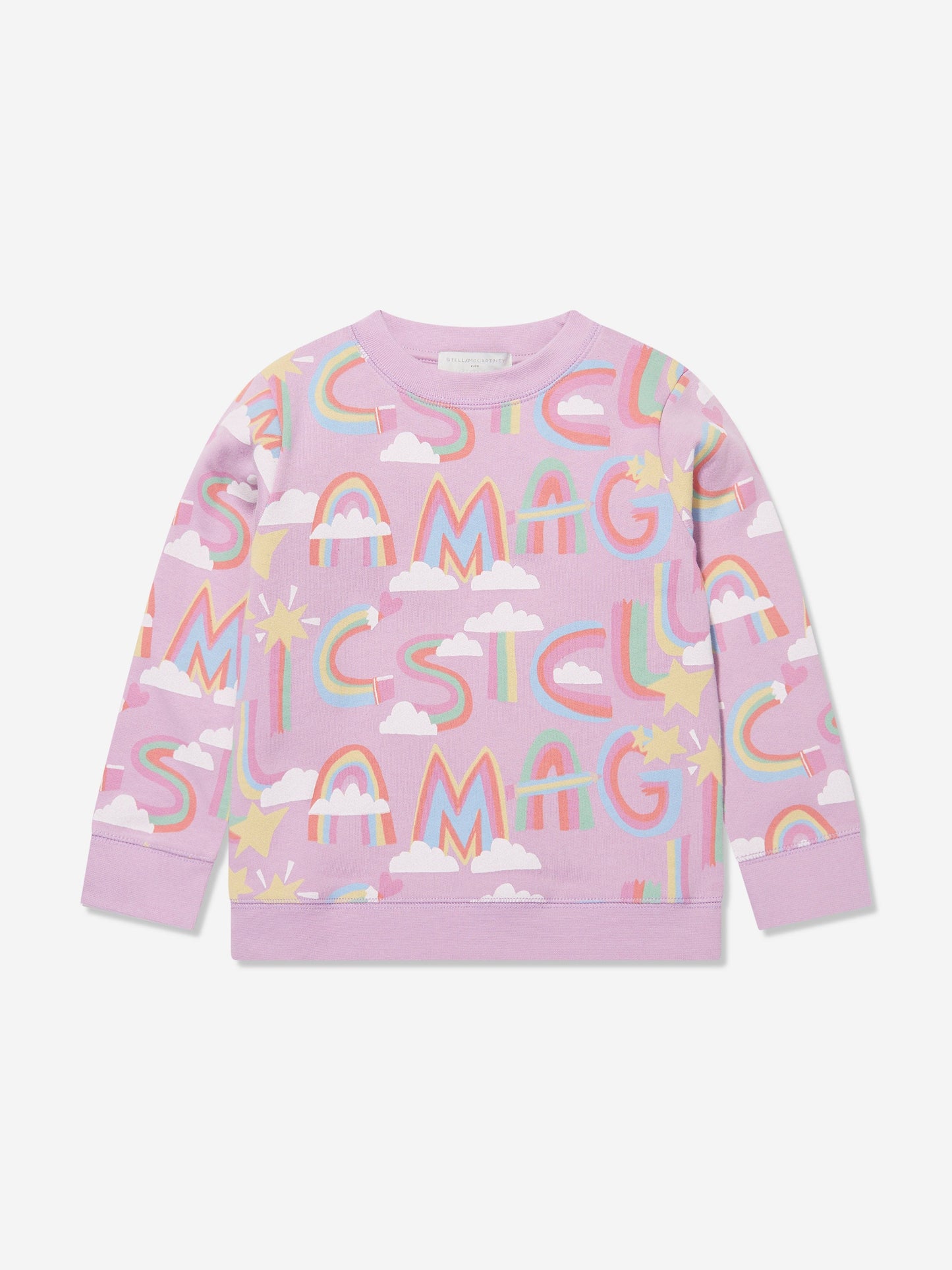 Stella McCartney 女童粉色徽标运动服