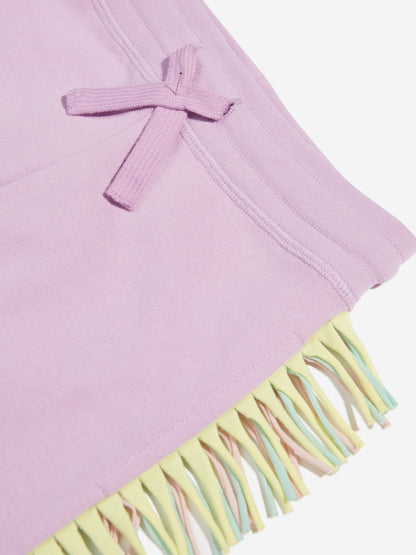 Stella McCartney 女童流苏慢跑裤（粉色）