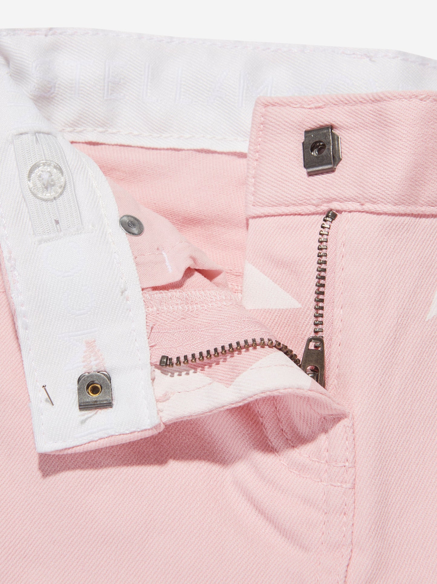 Stella McCartney 女童粉色星星牛仔裤