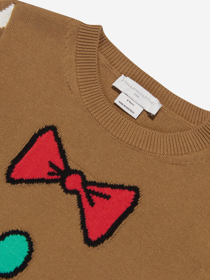 Stella McCartney 男童棕色针织套衫