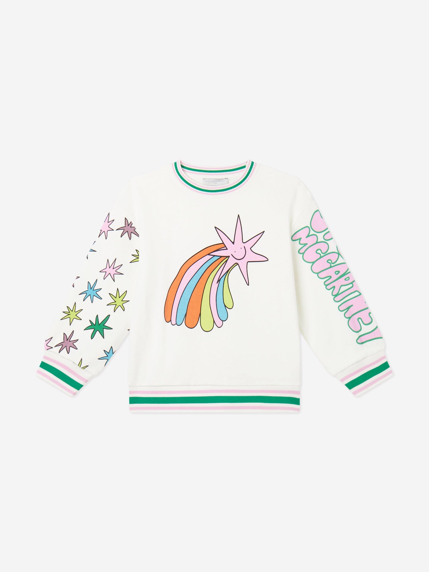 Stella McCartney 女童流星运动衫（象牙色）