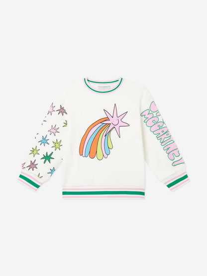 Stella McCartney 女童流星运动衫（象牙色）