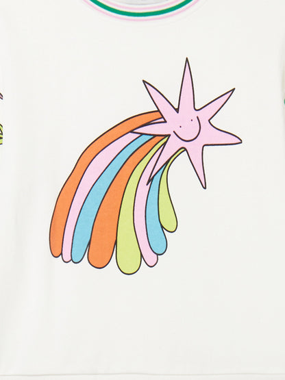 Stella McCartney 女童流星运动衫（象牙色）