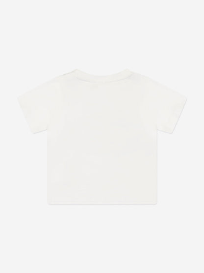 Stella McCartney 男婴 Outer Here T 恤（象牙色）