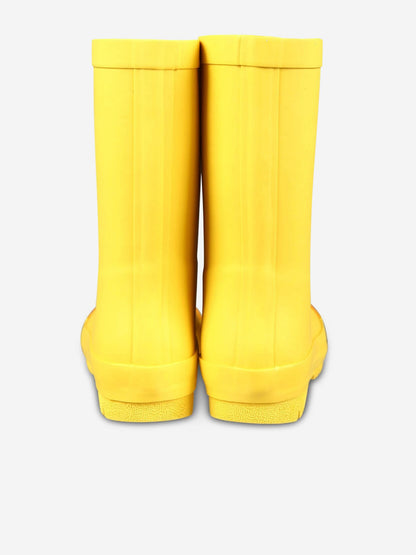 Stella McCartney 儿童黄色鸡形雨靴
