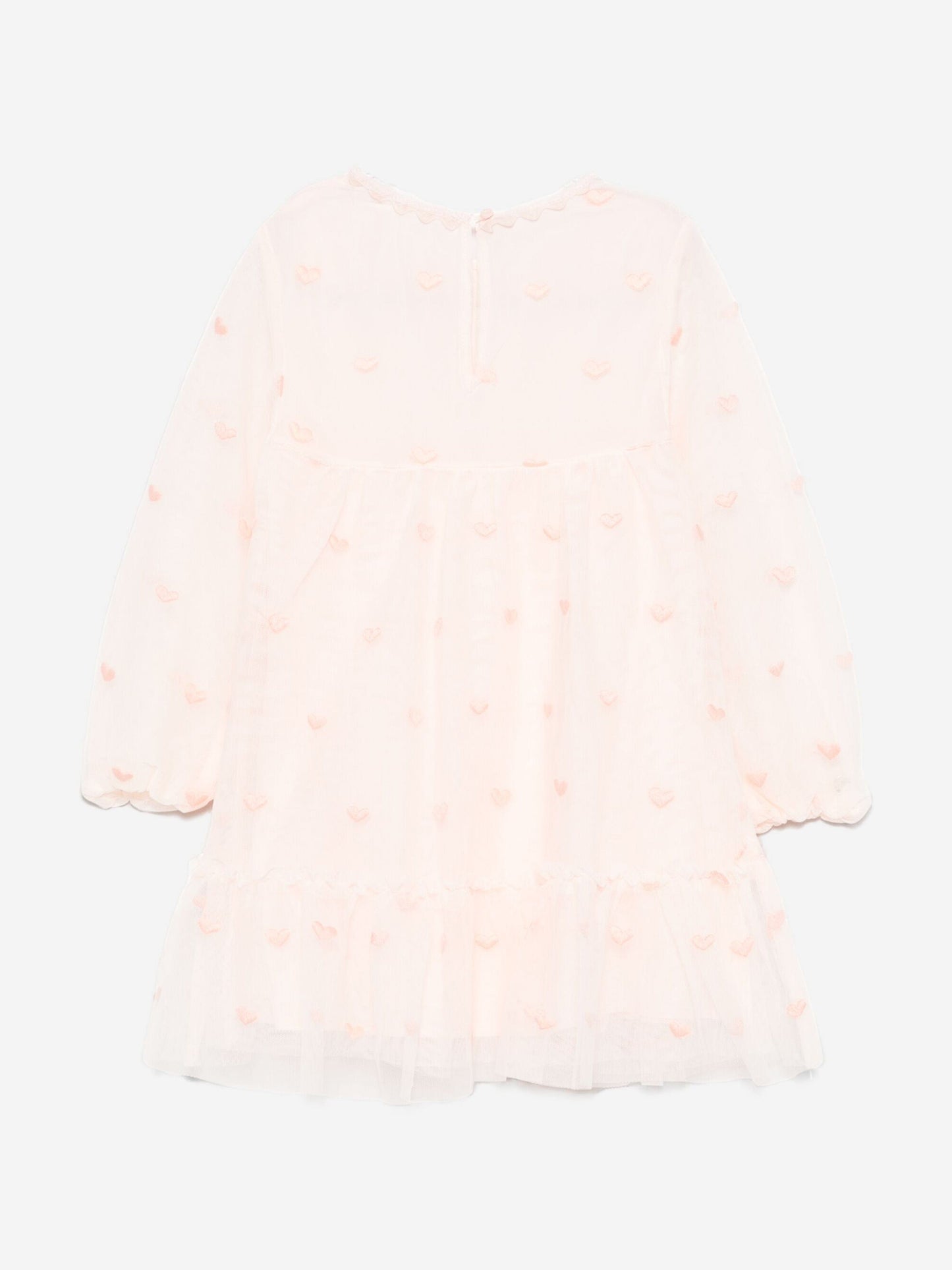 Stella McCartney 女婴刺绣心形连衣裙（粉色）