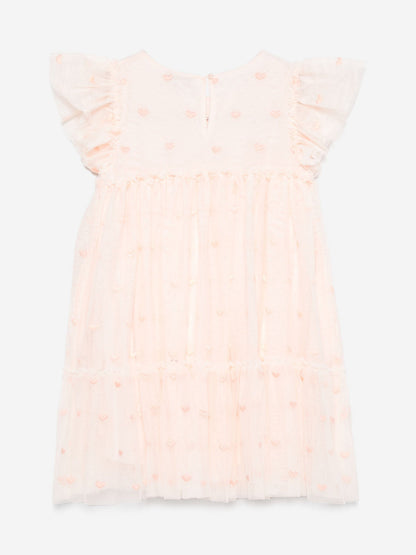 Stella McCartney 女童粉色刺绣连衣裙