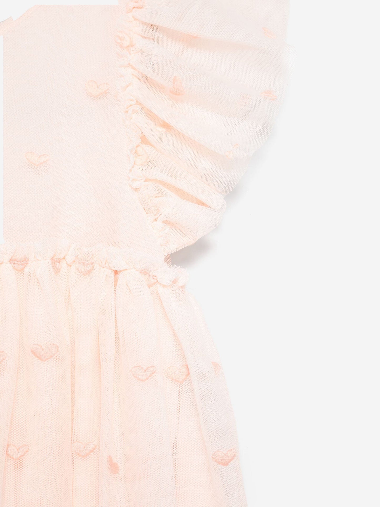 Stella McCartney 女童粉色刺绣连衣裙