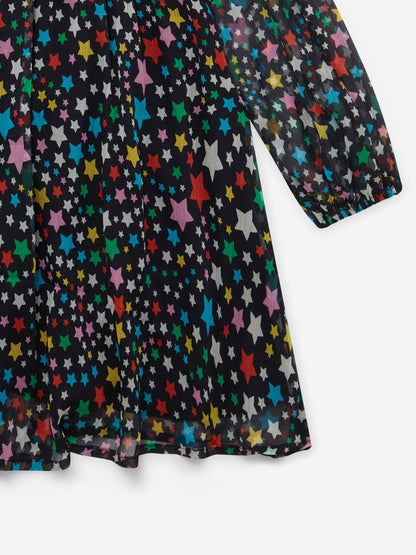 Stella McCartney Girls Star Dress in Black