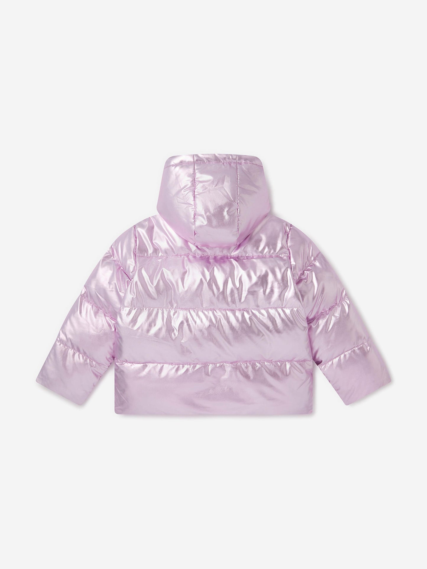Stella McCartney 女童紫色金属羽绒夹克