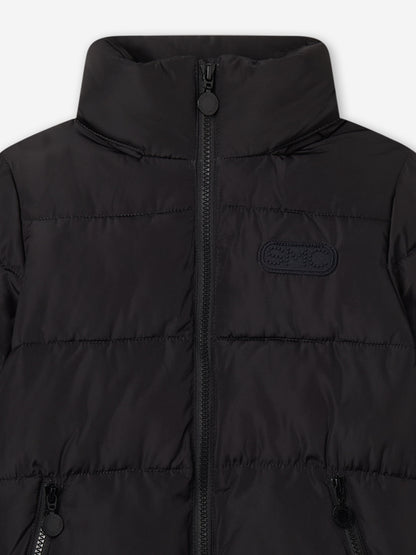 Stella McCartney 儿童品牌羽绒夹克（黑色）