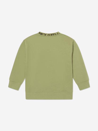 Stella McCartney Boys Pocket Sweatshirt in Green