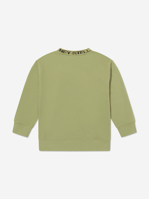 Stella McCartney Boys Pocket Sweatshirt in Green