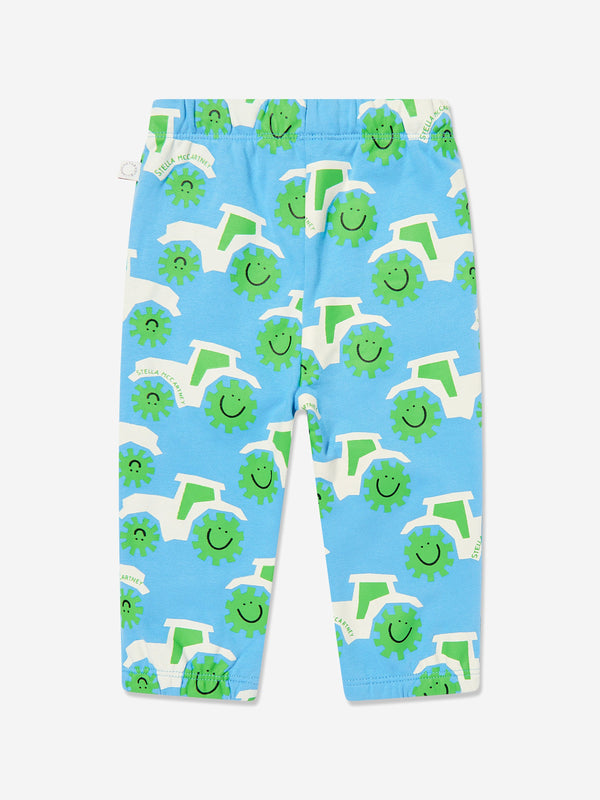 Stella McCartney Baby Boys Tractor Joggers in Blue