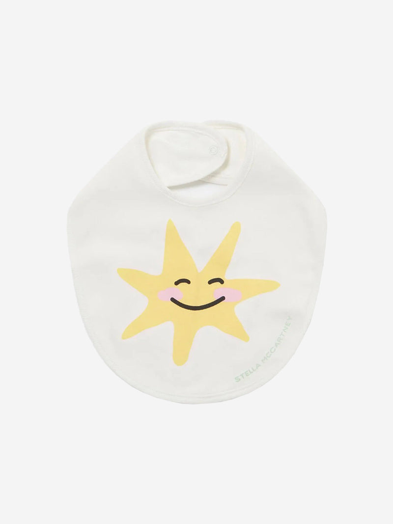 Stella McCartney Baby Girls Logo Babygrow Gift Set in Ivory