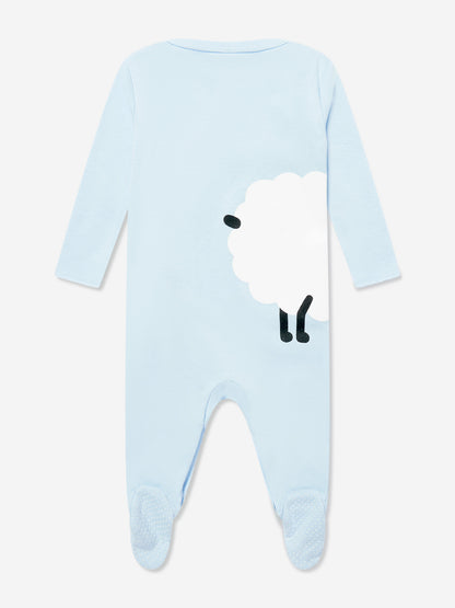 Stella McCartney Baby Boys Sheep Babygrow Gift Set in Blue