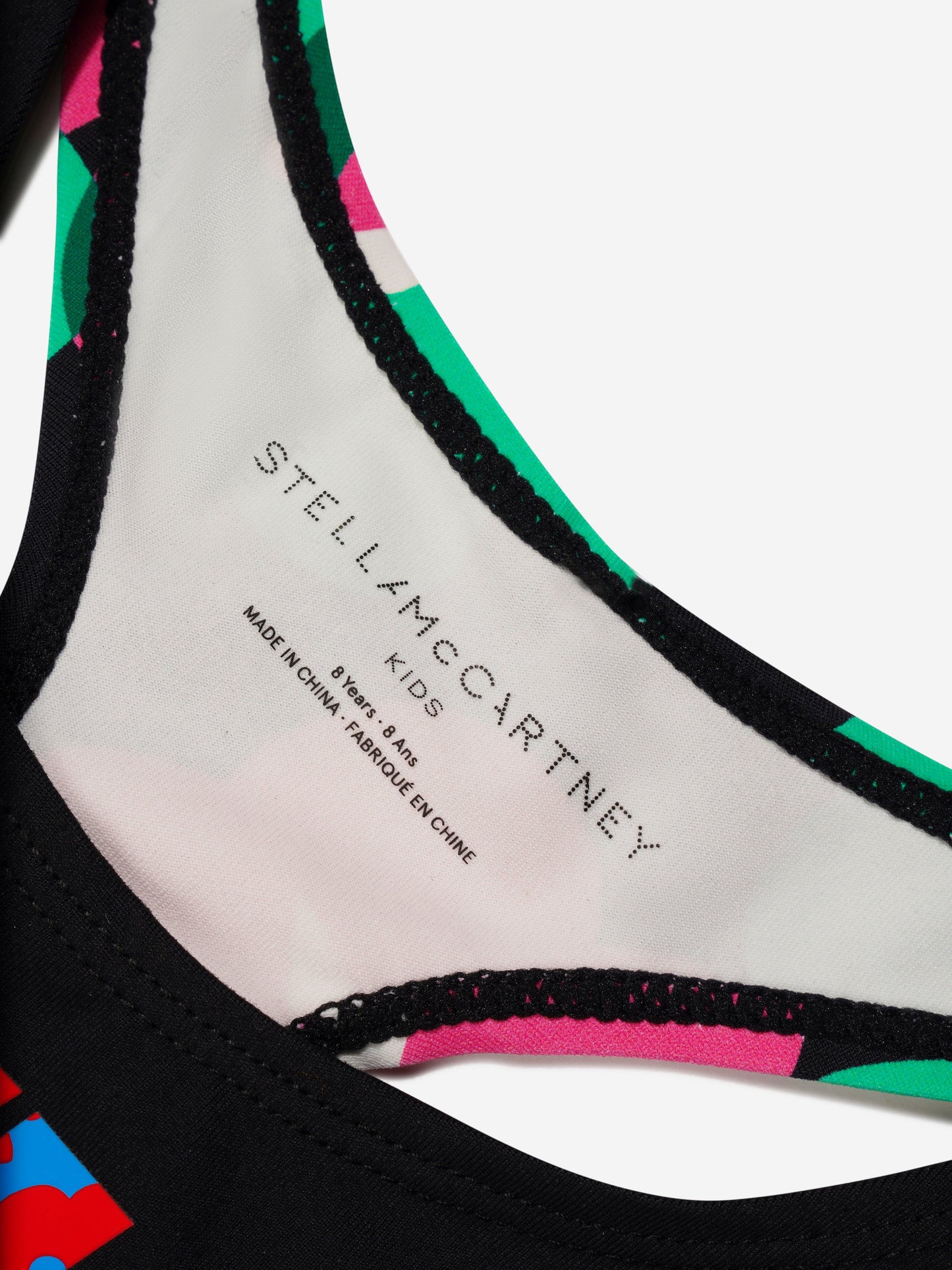 Stella McCartney 女童短款花卉徽标运动上衣