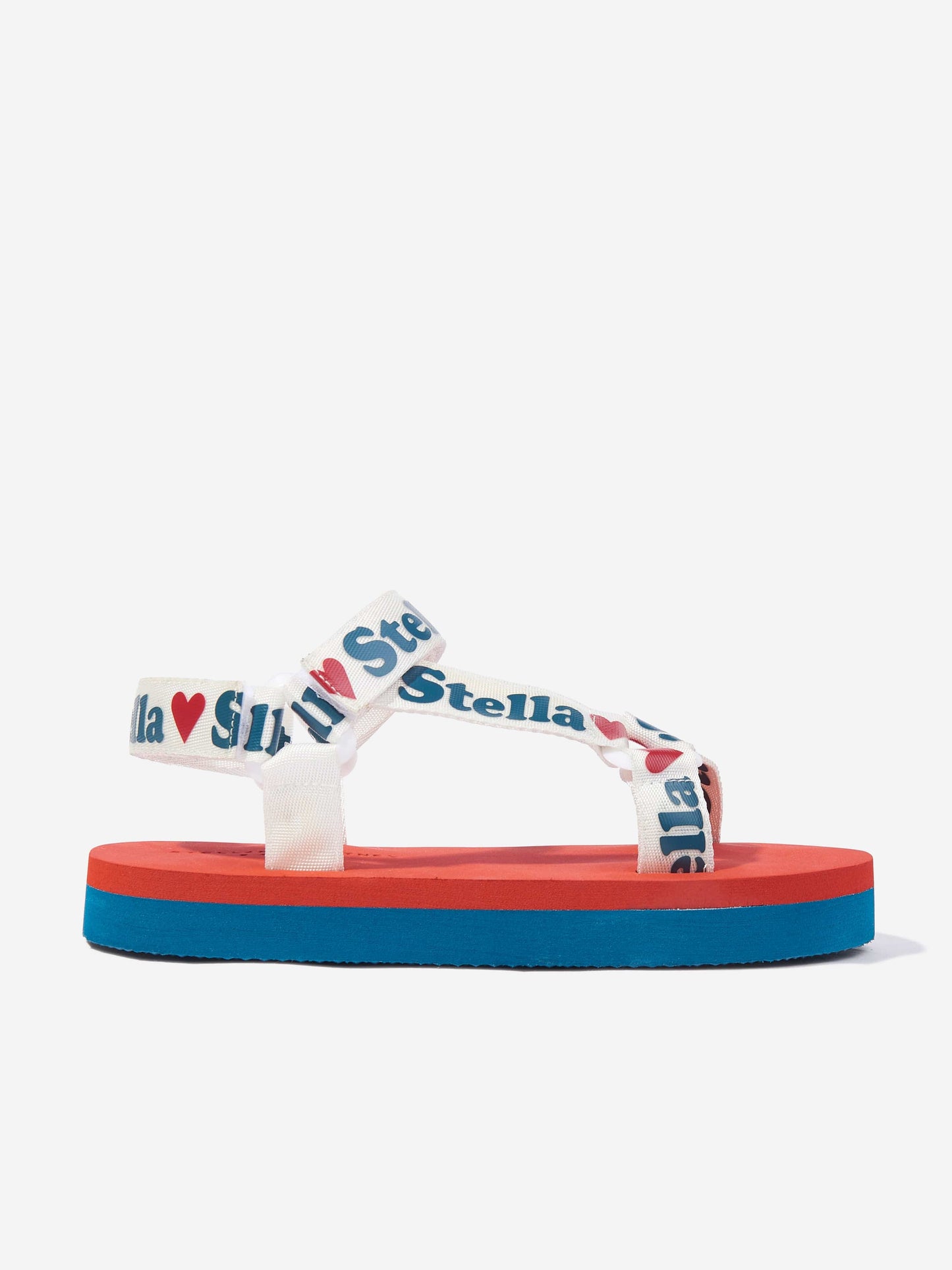 Girls Logo Tape Sandals in Multicolour