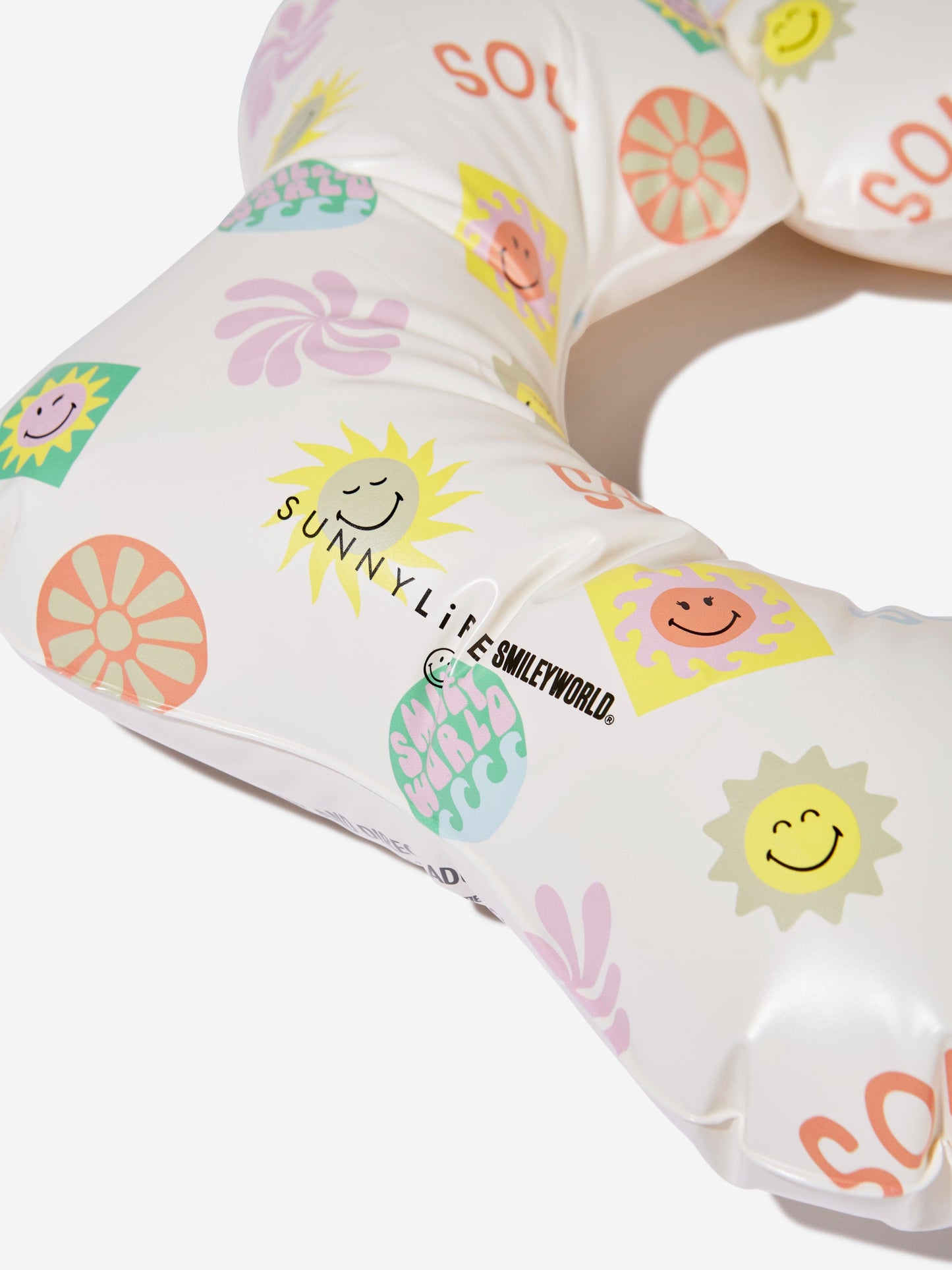 Sunnylife Kids Smiley World Kiddy 浮圈 多色