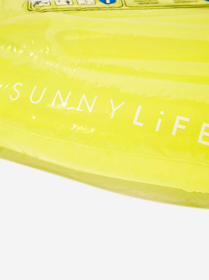 Sunnylife Kids Sonny The Sea Creature Luxe 躺椅浮床（黄色）