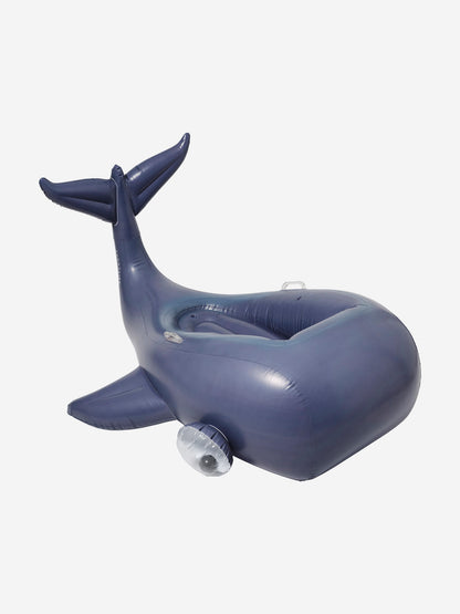 Sunnylife Kids Moby Dick Luxe 可乘坐浮床 蓝色 (142 厘米)