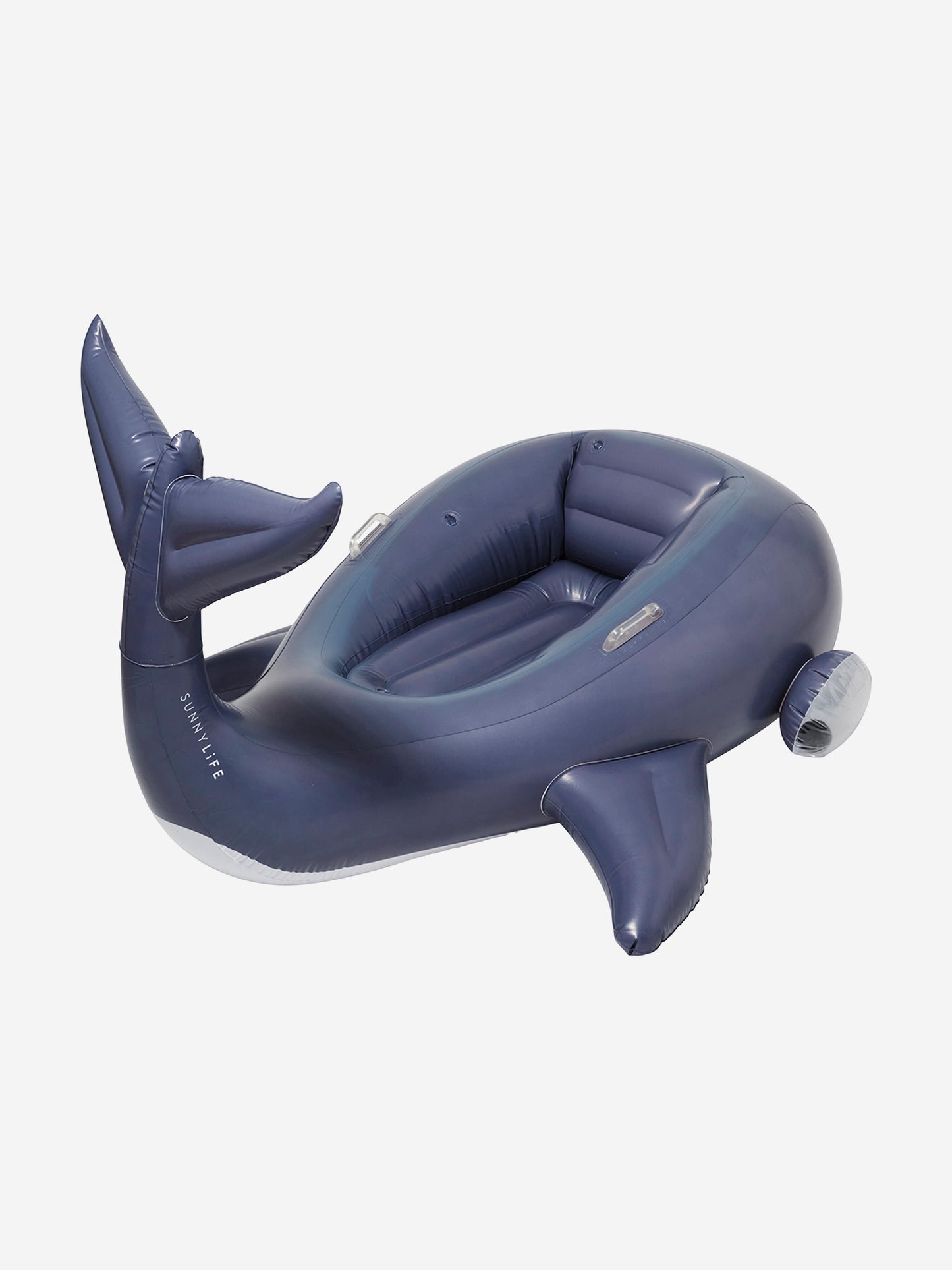 Sunnylife Kids Moby Dick Luxe 可乘坐浮床 蓝色 (142 厘米)