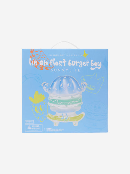Sunnylife Kids Burger 躺椅浮床 蓝色 (156cm)