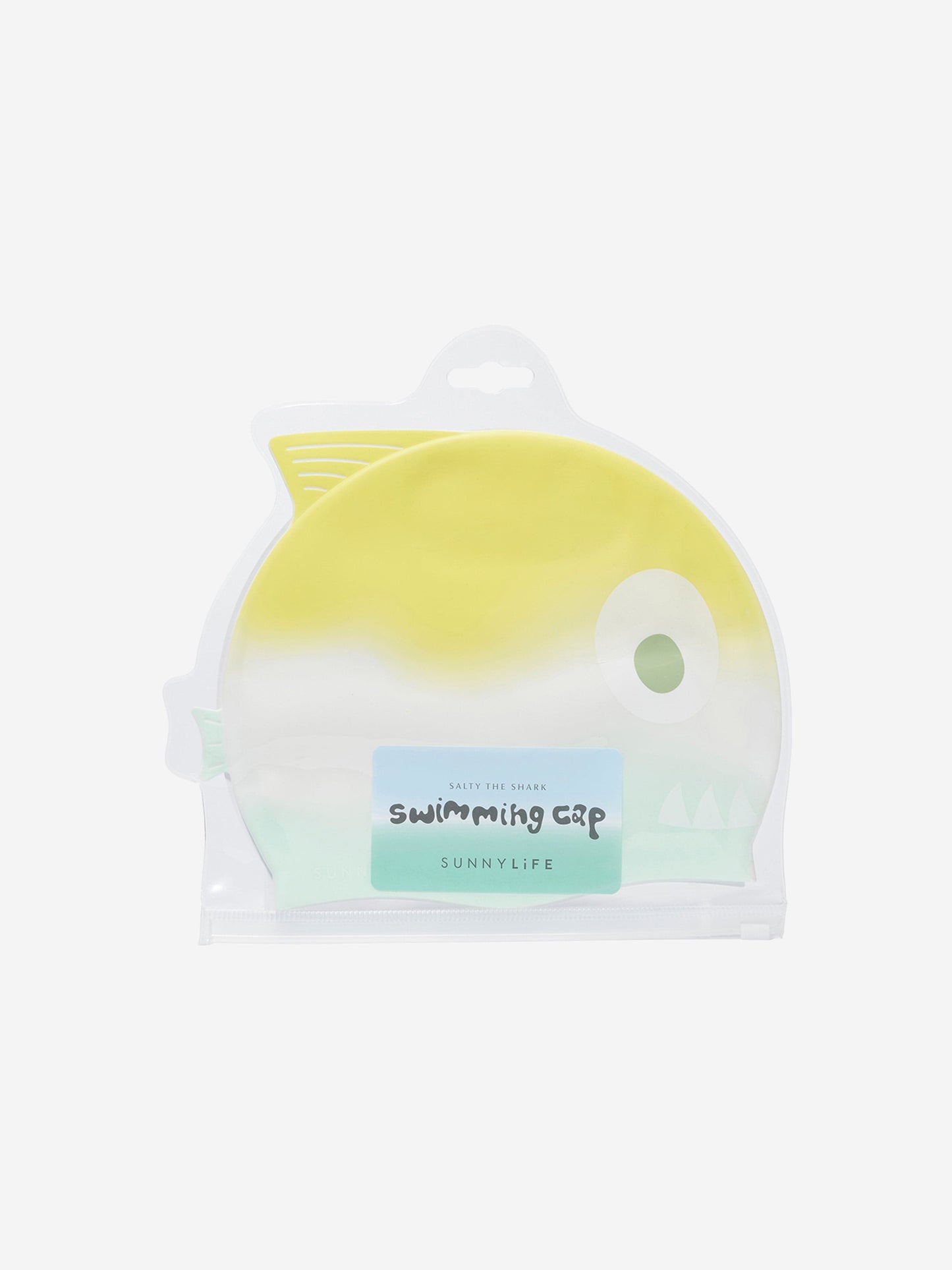 Sunnylife 儿童 Salty the Shark 泳帽 黄色 (22cm)