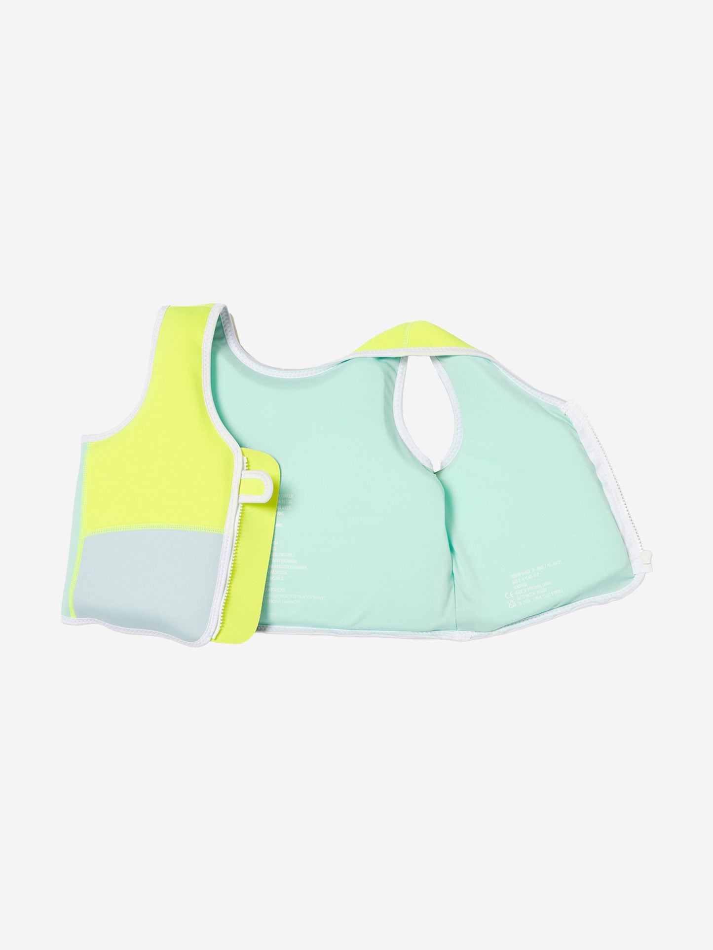 Sunnylife Kids Salty the Shark Swim Vest in Yellow (34cm)