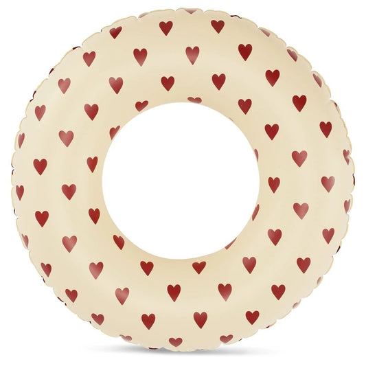 儿童白色心形游泳圈