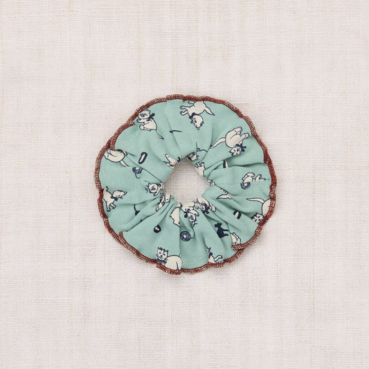 女童浅绿色印花发圈