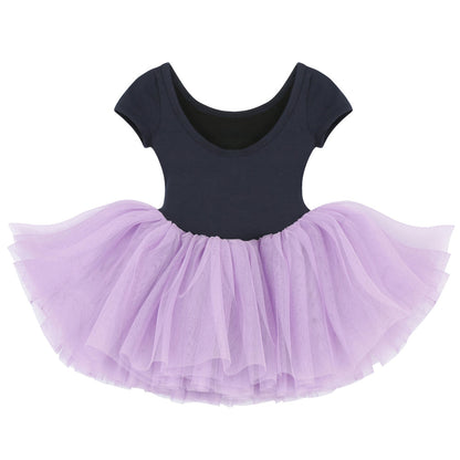 女童藏青色芭蕾舞连体衣